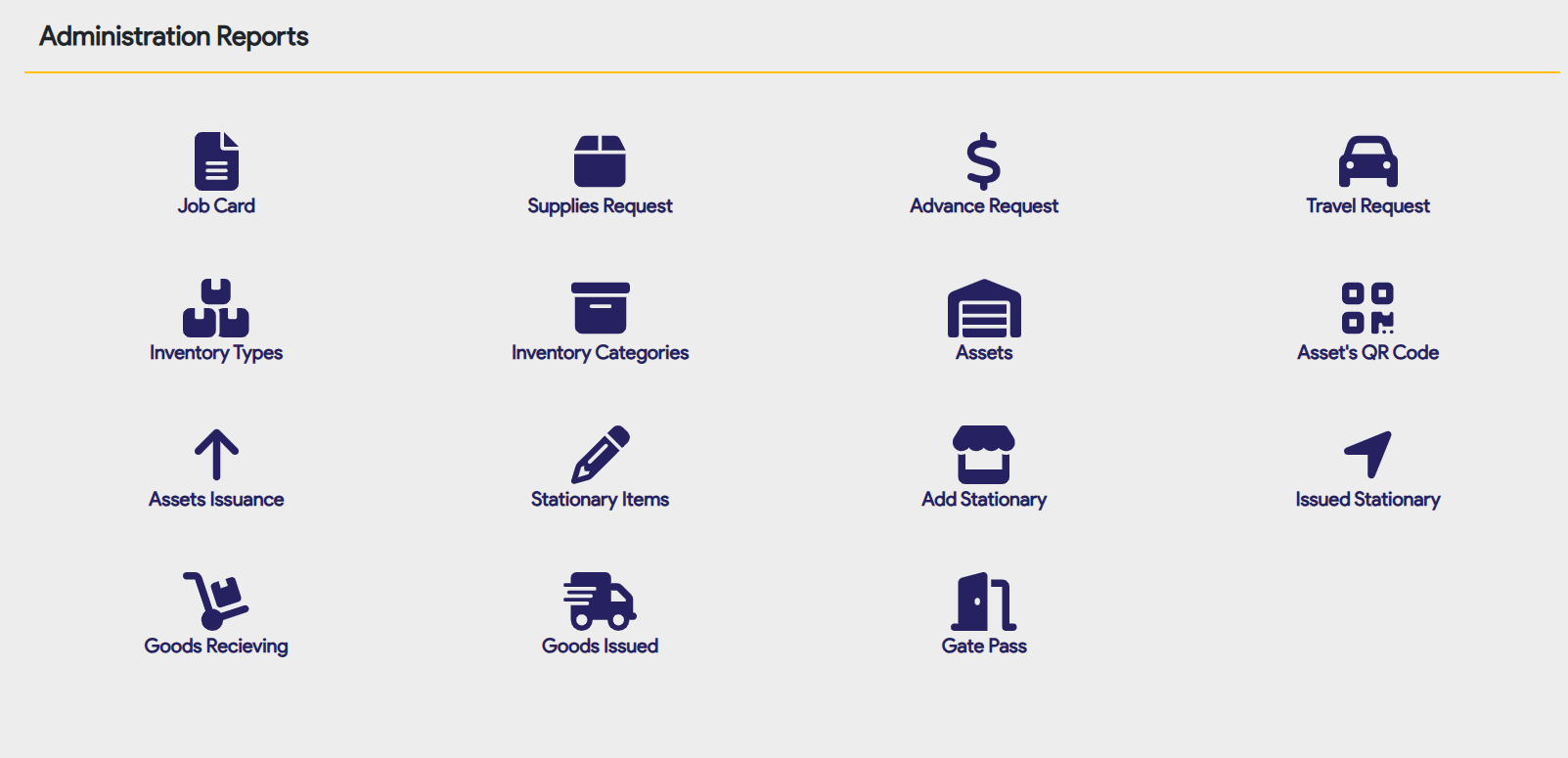 Administration Reports